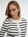 Orsay Krem ženska črtasta jopica ORSAY