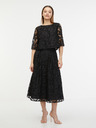 Orsay Črna ženska čipkasta bluza ORSAY