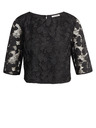Orsay Črna ženska čipkasta bluza ORSAY