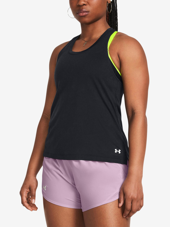 Under Armour Ženska majica brez rokavov Under Armour UA Launch Splatter Singlet