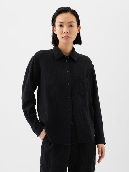 GAP Mušelínová oversize košeľa GAP