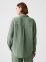 GAP Mušelínová oversize košeľa GAP