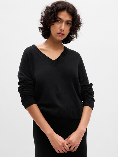 GAP Pleteni pulover CashSoft GAP