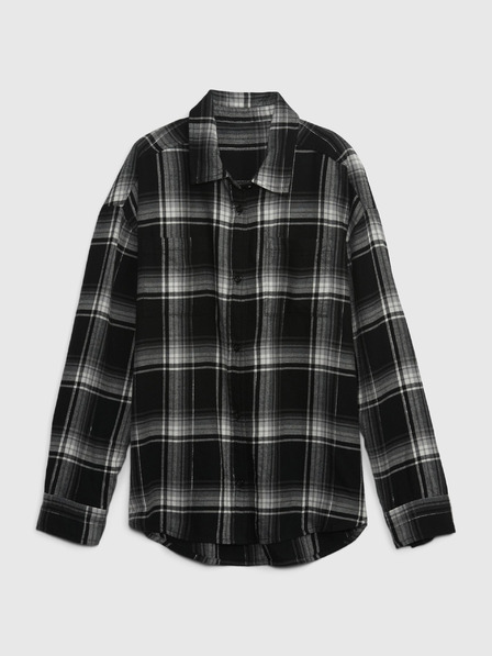 GAP Otroška flanelna majica GAP