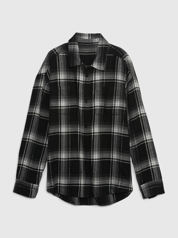 GAP Otroška flanelna majica GAP
