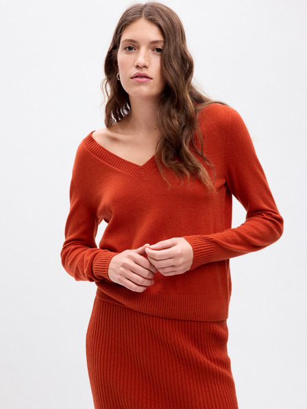 GAP Pleteni pulover CashSoft GAP