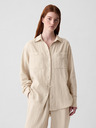GAP Muslinska srajca oversize GAP