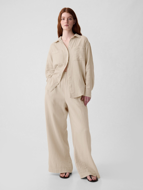 GAP Muslinska srajca oversize GAP