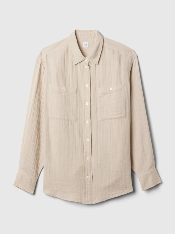 GAP Muslinska srajca oversize GAP