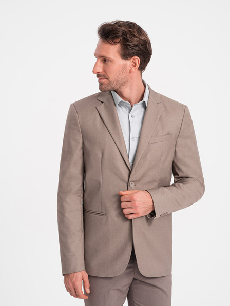 Ombre Clothing Bež moški suknjič Ombre Clothing