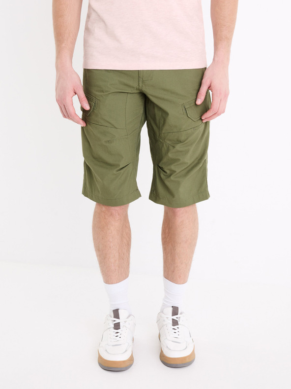 Celio Kaki moške kratke hlače Celio Bocourtbm1