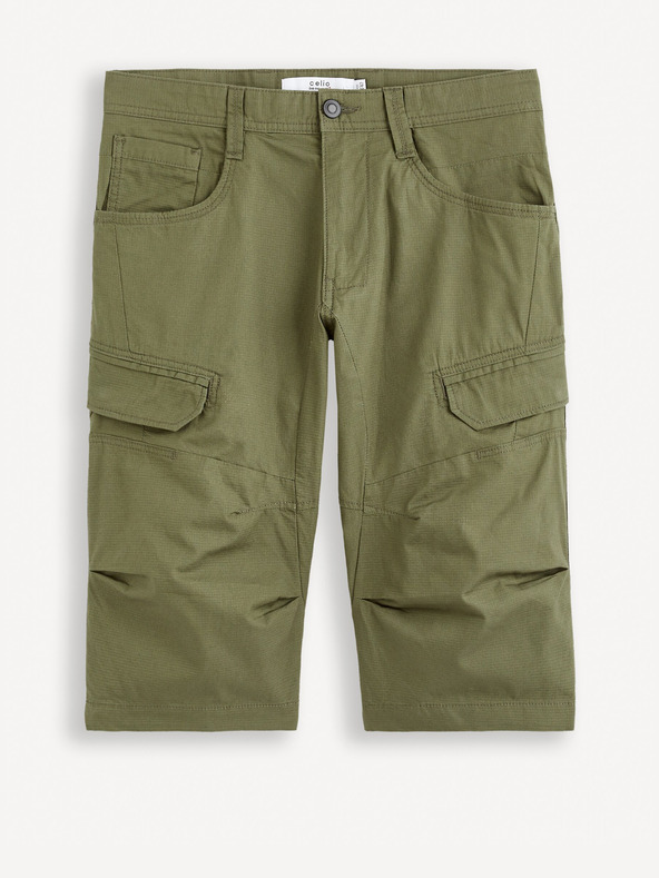 Celio Kaki moške kratke hlače Celio Bocourtbm1