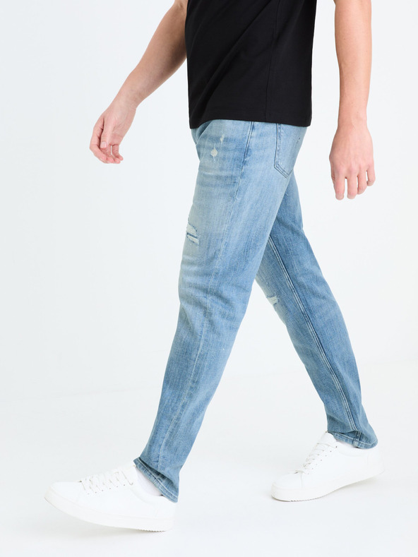 Celio Modre moške kavbojke tankega kroja Celio Gostroy