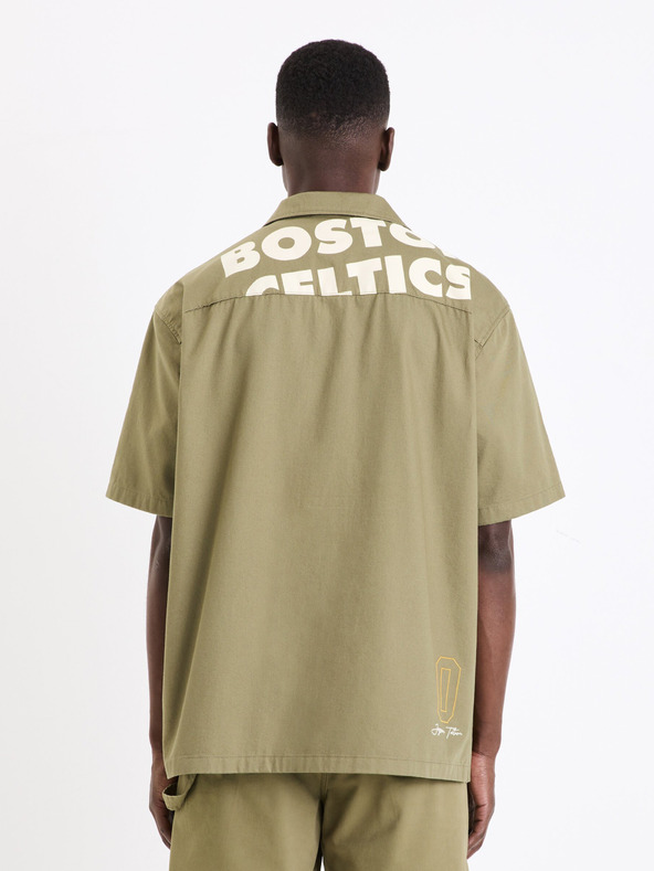 Celio Kaki moška majica Celio Boston Celtics