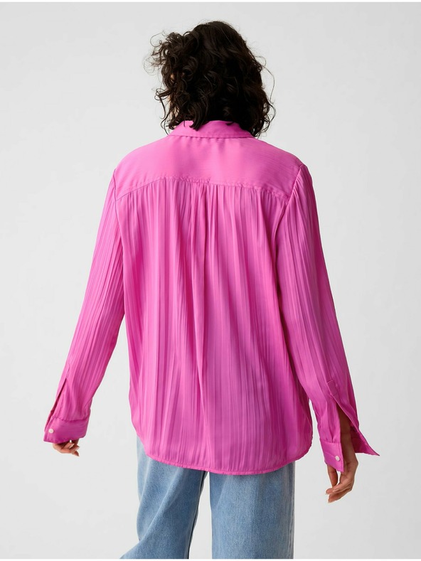 GAP Satenasta srajca Boyfriend GAP