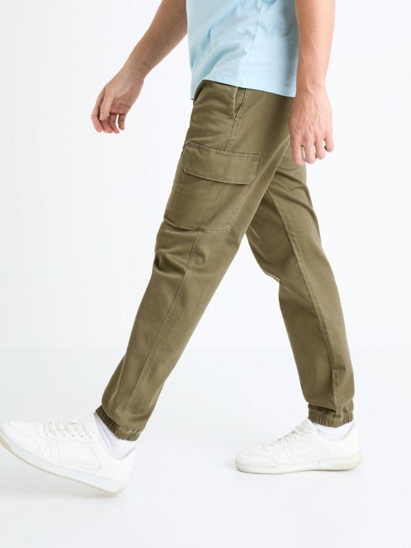 Celio Kaki moške tovorne hlače Celio Dolyte
