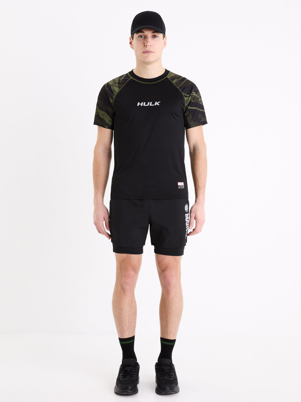 Celio Črne športne hlače Celio Marvel Hulk