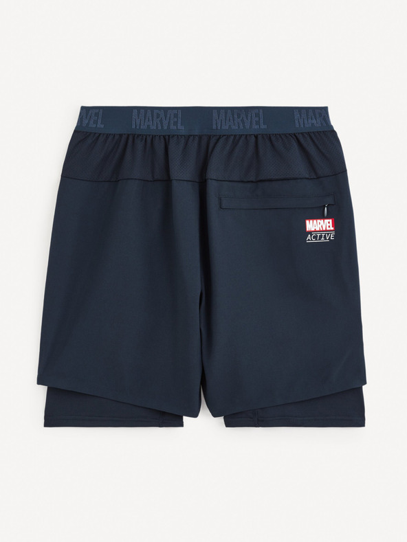 Celio Celio Marvel Captain America temno modre športne hlače