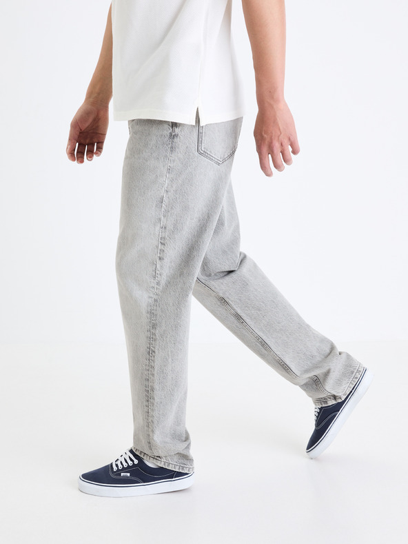 Celio Sive moške kavbojke Celio C75 Foloose