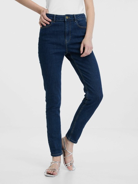 Orsay Temno modre ženske skinny jeans hlače ORSAY