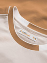 Ombre Clothing Rjava moška majica Ombre Clothing
