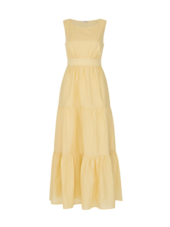 Orsay Rumena ženska obleka ORSAY