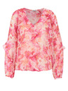 Orsay Rožnata ženska cvetlična bluza ORSAY