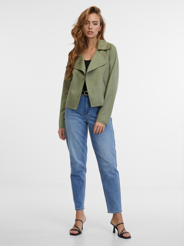 Orsay Kaki ženska jakna iz semiša ORSAY