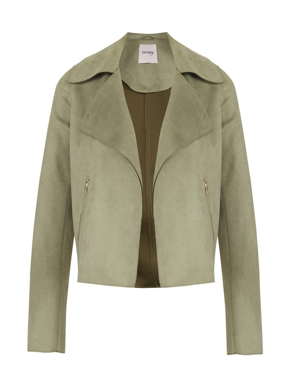 Orsay Kaki ženska jakna iz semiša ORSAY