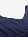 ALPINE PRO Temno modra ženska poletna obleka ALPINE PRO Graana