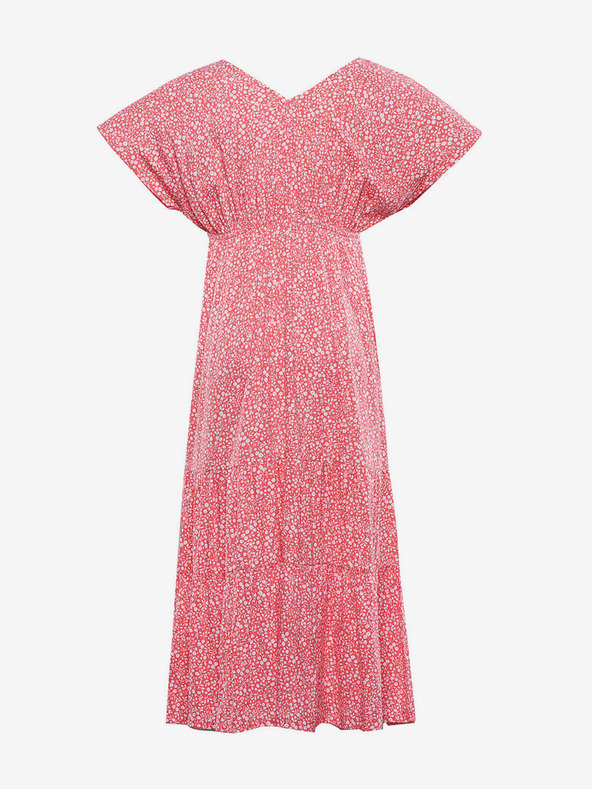 ALPINE PRO ALPINE PRO rdeča ženska poletna obleka Graana