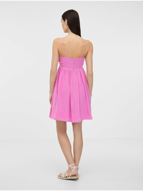 Orsay Rožnata ženska obleka do kolen ORSAY