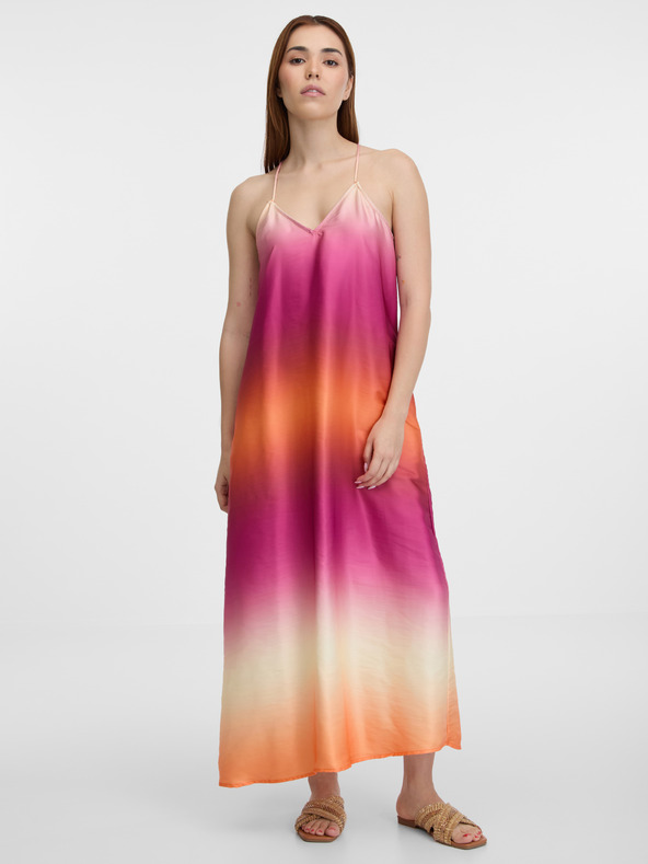 Orsay Oranžna ženska maxi obleka ORSAY