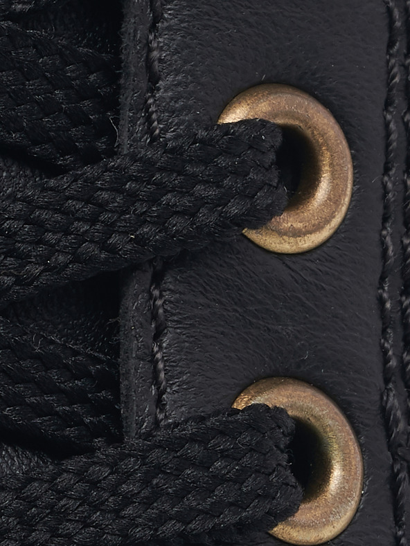 Rieker Črne ženske usnjene superge Rieker