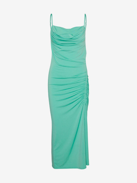 Vero Moda Zelena ženska midi obleka z naramnicami by VERO MODA Hevi