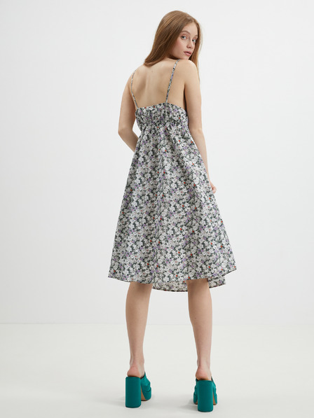 Vero Moda Zelena cvetlična obleka VERO MODA Joa