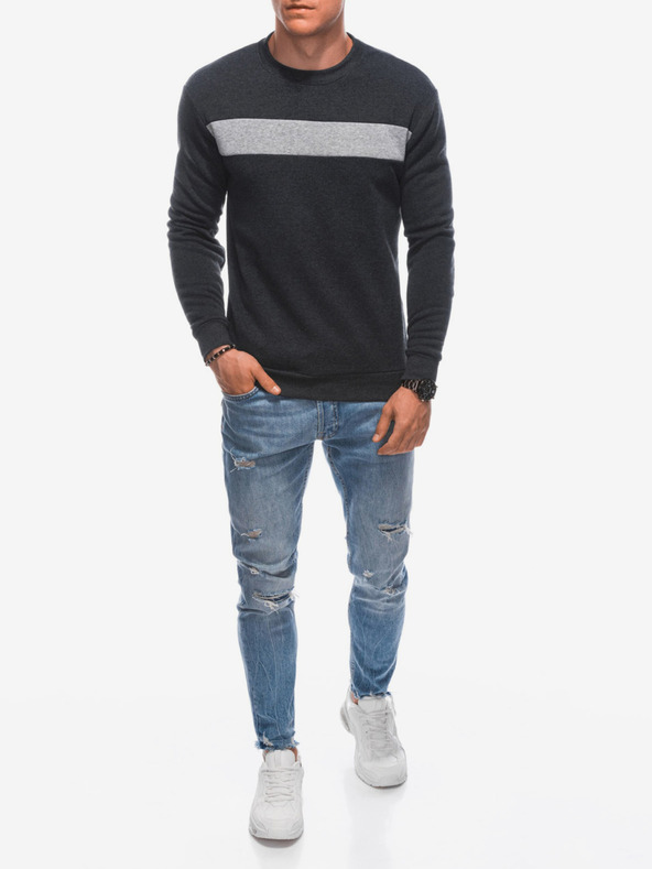 Edoti Moška jopa s kapuco 1598B - grafitna