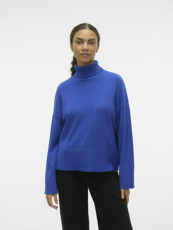 AWARE by VERO MODA Modra ženska jopa AWARE by VERO MODA Gisela