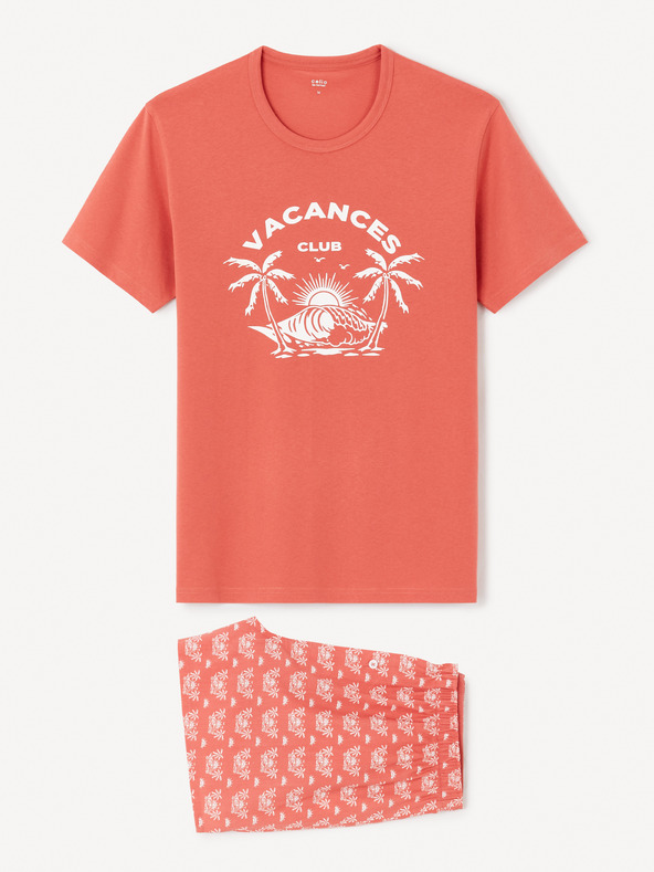 Celio Bombažna kratka pižama Jipyvac Celio