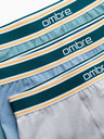 Ombre Clothing Klasične moške boksarice z okrasnim elastičnim pasom Ombre Clothing