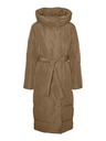 Vero Moda Rjav ženski zimski plašč VERO MODA Leonie