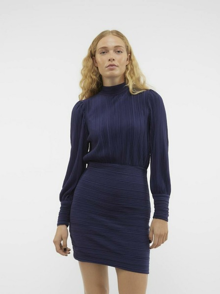 Vero Moda Modra ženska obleka VERO MODA Aurora