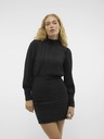 Vero Moda Črna ženska obleka VERO MODA Aurora