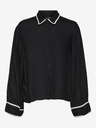 Vero Moda Črna ženska srajca Vero Moda Bumpy