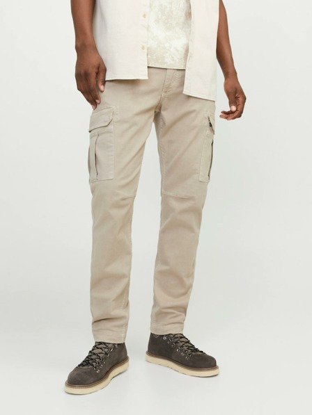 Jack & Jones bež moške tovorne hlače Jack & Jones Marco