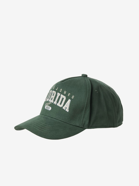 Jack & Jones Temno zelena moška kapa Jack & Jones Citi