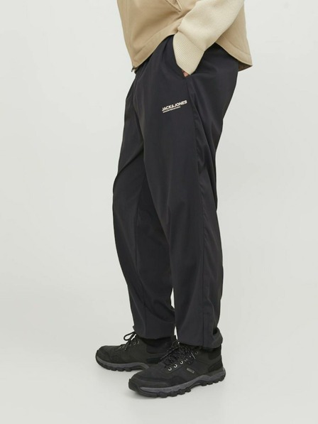 Jack & Jones Črne moške športne hlače Jack & Jones Karl