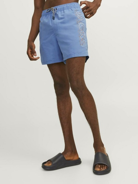 Jack & Jones Modre moške kopalke Jack & Jones Fiji