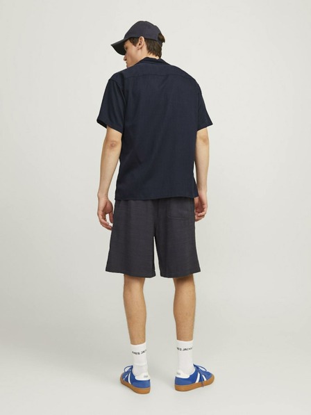 Jack & Jones Temno modra moška majica s kratkimi rokavi Jack & Jones Aaron