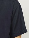 Jack & Jones Temno modra moška majica s kratkimi rokavi Jack & Jones Aaron